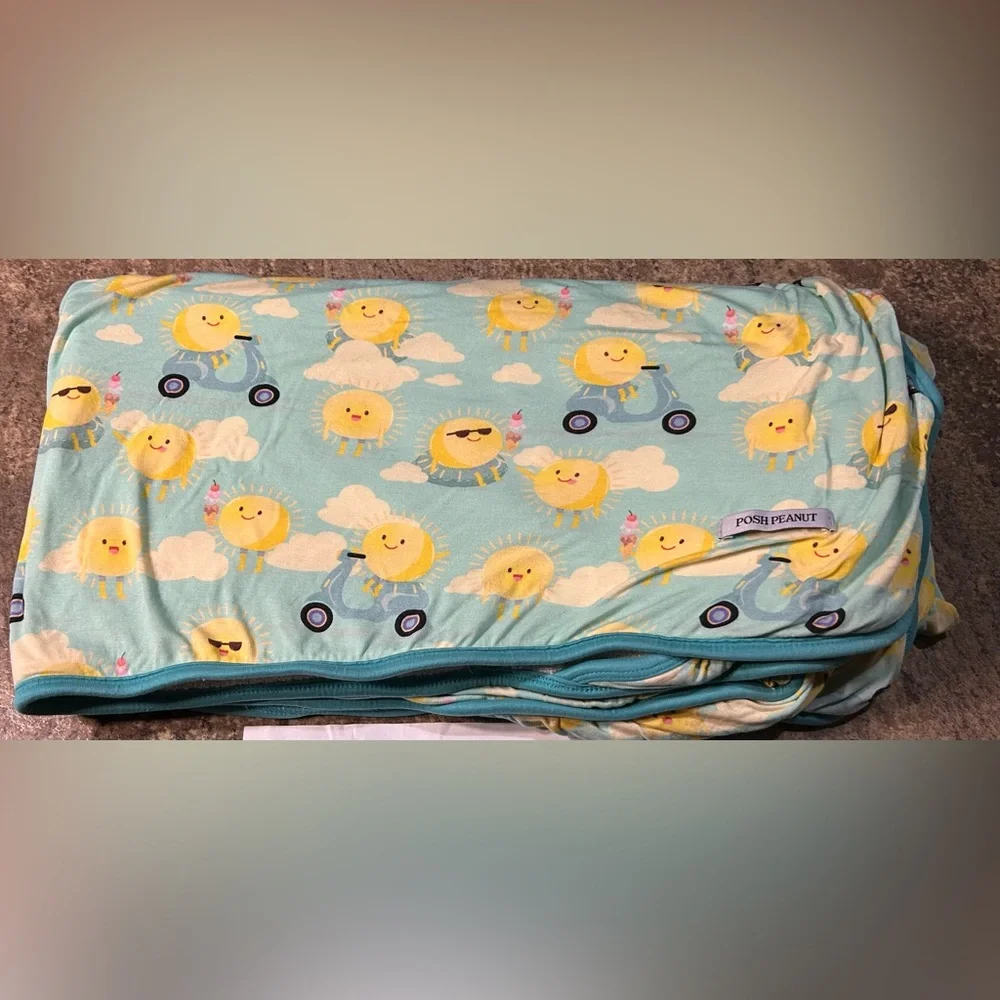 Posh Peanut Sunshine Hooded Towel